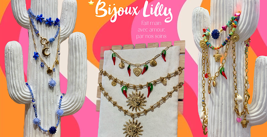 Bijoux Lilly fait main 